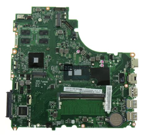 Motherboard System Board Intel I7 7500u With Discrete Nvidia Graphics