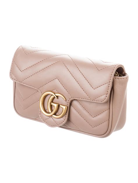 Gucci Gg Marmont Matelassé Super Mini Bag Handbags Guc162937 The