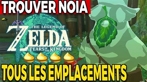 Astuce Zelda Tears Of The Kingdom Tous Les Emplacements De No A Youtube