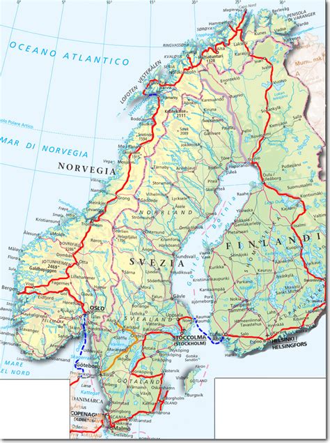 La regione scandinava
