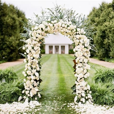 75ft White Metal Arch Wedding Garden Bridal Party Decoration Prom