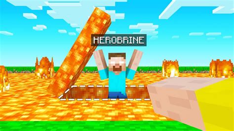 Finding Herobrines Secret Base In Minecraft Youtube