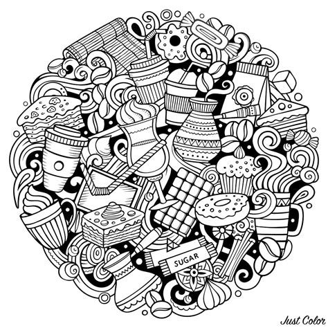 Sweet Coloring Pages Coloring Home