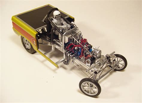 Resin 116 Scale Funny Car Rear Wheels Cragar Ss Toys