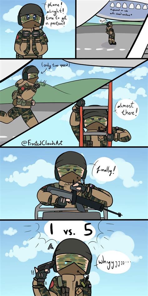 Relatable Glaz Content By Frostedclouds Rainbow Meme Rainbow Six