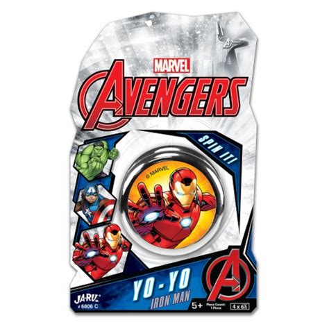ja ru marvel avengers iron man yo yo 1 ct foods co