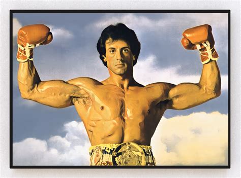 Rocky Rocky Print Rocky Balboa Rocky Wall Art Digital Art Etsy