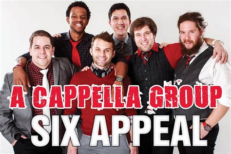 A Cappella Group Six Appeal Vocal Band Performs On Friday Casper College