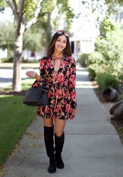 Fall Floral Dress Favorite Florals Under 100 An Unblurred Lady