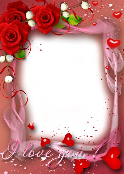 Valentines Day Heart Frame Png Free Download Png Arts