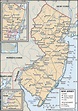 New Jersey State Map With Cities | Images and Photos finder