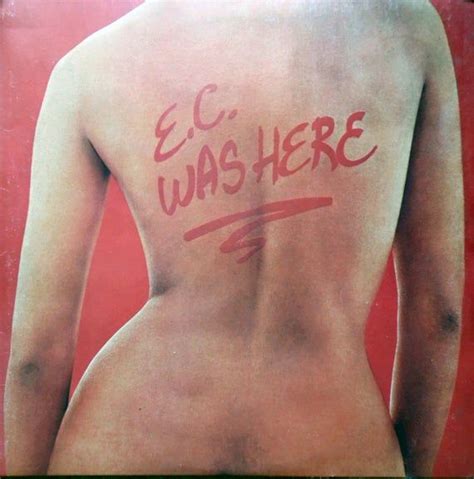 eric clapton e c was here 1975 uk issue lp 33 album vinyl record rock classic pop blues 70s