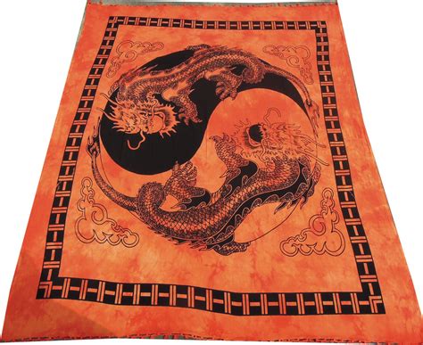 Dragon Tapestry Hippie Hippy Wall Hanging Indian By Labhanshi