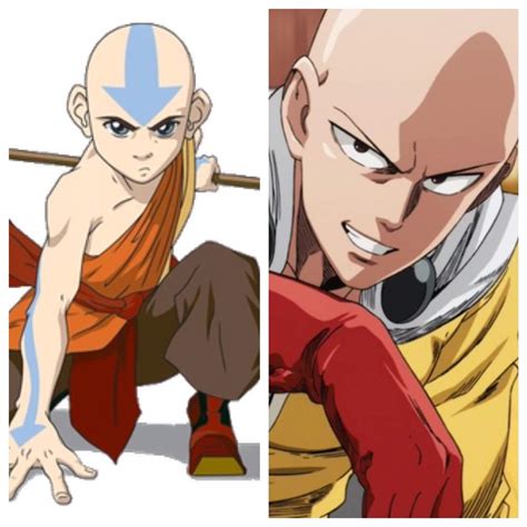 Who Would Win In A Battle Between Aang With Angry Aang And Saitama