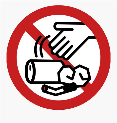 (b) do not throw rubbish over the rubbish dump. No Littering Sign Big - Don T Throw Rubbish On The Floor ...