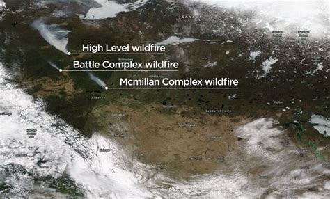 Smoke From The Alberta Wildfires Drifts Across Canada — Heres What It