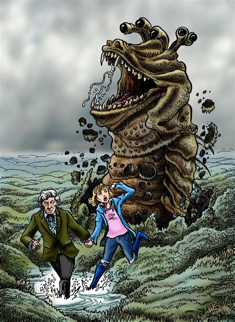 Drashig Attack Doctor Who Art Classic Doctor Who Doctor Who Fan Art