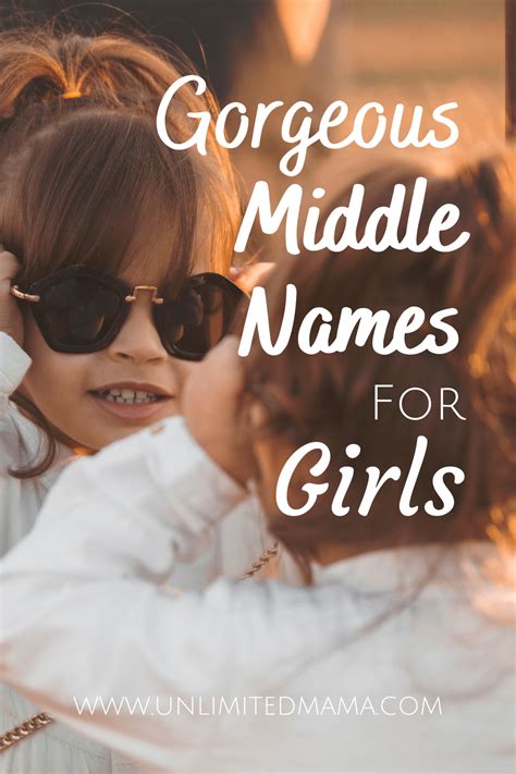 Pretty Middle Names For Baby Girl Middle Names For Girls Baby Girl