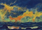 Emil Nolde (1867-1956) , Herbsthimmel am Meer | Christie's