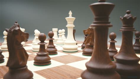 Rigged chess pieces with procedural wood [$] - BlenderNation