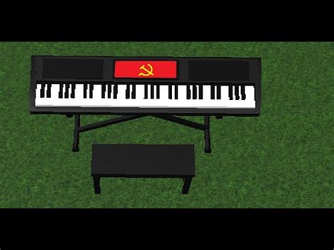Soviet Union Anthem On Roblox Piano Reupload YouTube