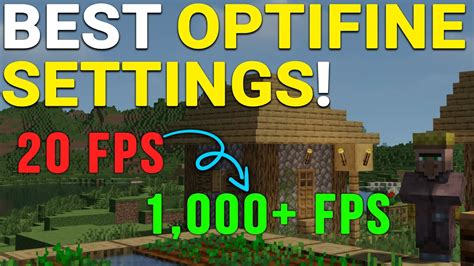 The Best Optifine Settings For Minecraft 1193 Youtube