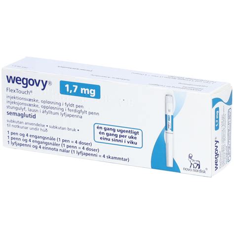 Wegovy 17 Mg Flextouch Injektionslsgfertigpen 1x3 Ml Mit Dem E Rezept