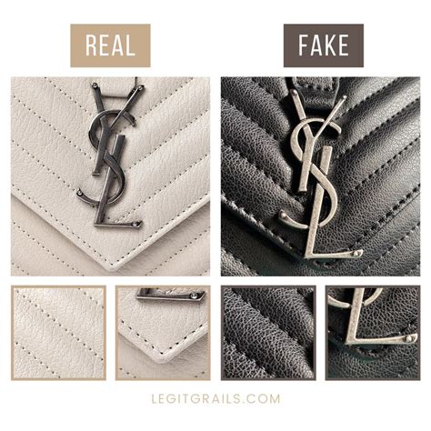 Real Vs Fake Ysl Handbag How To Spot Fake Saint Laurent Loulou Bag