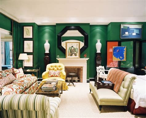 Vignette Design Living Room Green Green Rooms Green Interiors