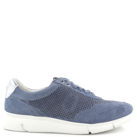 Impronte Sneakers Ferry Punched Blue Il91640a 118 Shoes Coppie Shoes