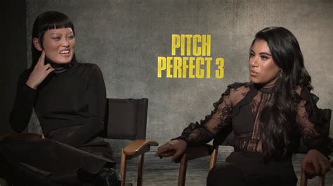 Pitch Perfect Interview With Chrissie Fit Hana Mae Lee Youtube