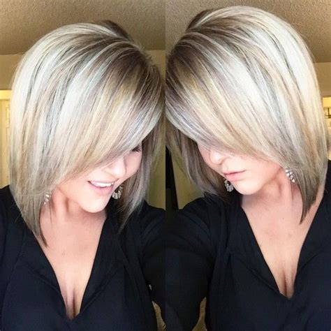 For each and every sort of discolor your barber will certainly utilize clippers to go from a very brief size or even hairless skin, and also. 18 Hot Angled Bob Hairstyles: Shoulder Length Hair, Short ...