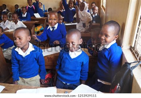 Moshi Kilimanjaro Tanzania 10062015 African Children Stock Photo