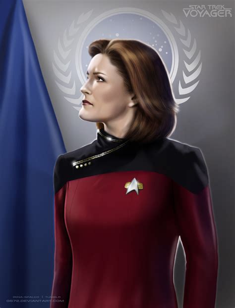 Captain Janeway By G672 On Deviantart