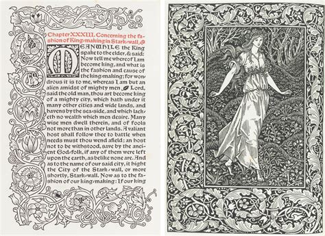 Kelmscott Press Morris William The Wood Beyond The World