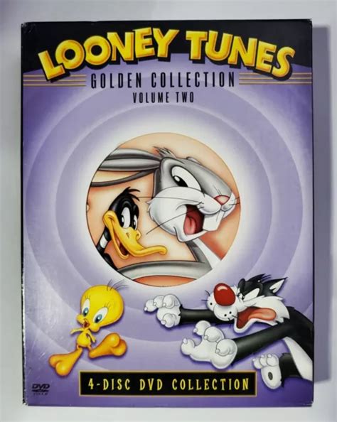 Looney Tunes Golden Collection Volume Two Dvd 4 Dvds Very Good
