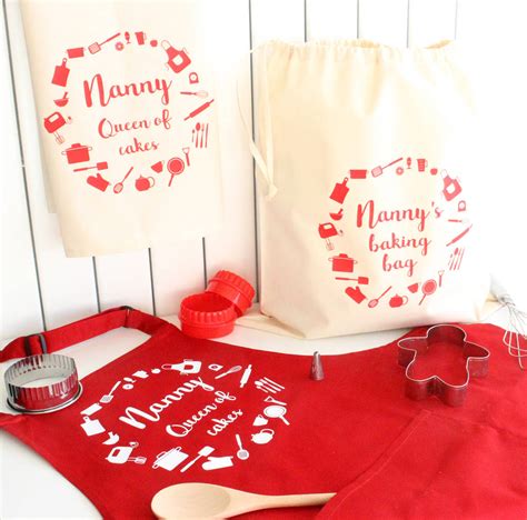 Personalised Baking Apron Set By Precious Little Plum