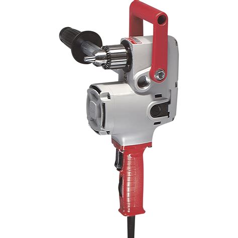 Milwaukee Hole Hawg Corded Electric Drill — 12in Keyed Chuck 75 Amp