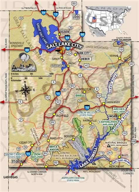 4 Best Images Of Printable Road Map Of Utah Utah Road Map Printable