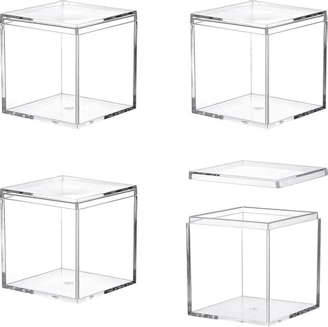Acrylic Box Large Clear Acrylic Boxes With Lids Transparent