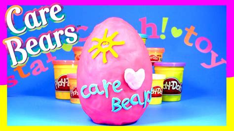 Care Bears Blind Bags Surprise Play Doh Egg Toy Unboxing Opening Youtube