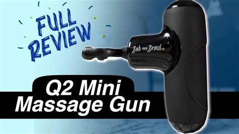 Bob And Brad Q2 Mini Massage Gun Full Review Youtube