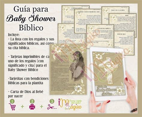 Pin En Baby Shower Biblico