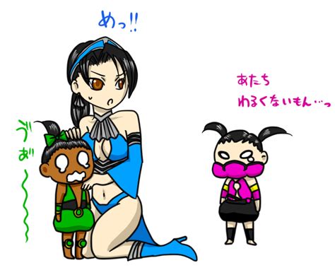 Mileena Kitana And Jade Mortal Kombat And 1 More Drawn By Megu32