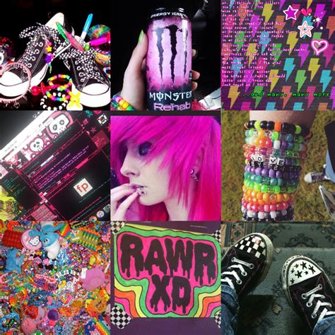 Monster Energy Girl Tumblr Scene Emo Aesthetic Rawr Xd Aesthetic