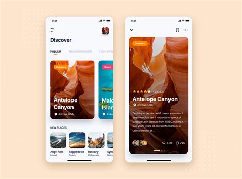 Travel Mobile App Ui Kit Template By Hoangpts On Dribbble