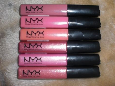 Just Me Nyx Mega Shine Lip Gloss Swatches