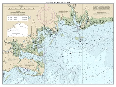 Apalachee Bay 2014 Florida 80000 Scale Custom Chart