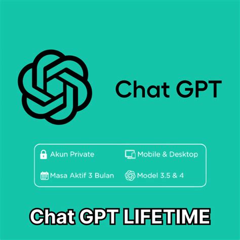 Jual ChatGPT Pro Aplikasi Asisten Pribadi Berbasis OpenAI GPT Dengan Fitur Eksklusif