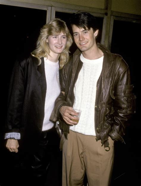 Just A Pic Of Laura Dern And Kyle Maclachlan Back When They Were Dating After Blue Velvet